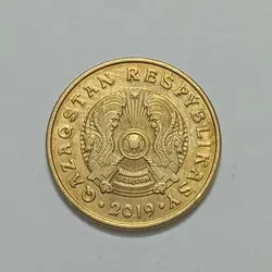 سکه خارجی ۵ تنگه قزاقستان ۲۰۱۹ %