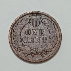 سکه خارجی ۱ سنت کمیاب آمریکا ۱۸۹۵ ( سرخپوست ) %