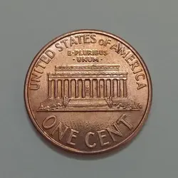 سکه خارجی ۱ سنت لینکلن آمریکا ۱۹۹۳ %