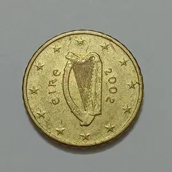 سکه کلکسیونی ۱۰ سنت یورو ایرلند ۲۰۰۲ %