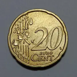 سکه کلکسیونی ۲۰ سنت یورو اتریش ۲۰۰۲ %