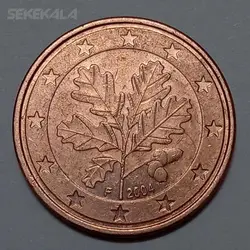 سکه کلکسیونی ۵ سنت یورو پرتغال ۲۰۰۲ (کیفیت بانکی) %