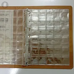 آلبوم سکه برند مینگت با گنجایش 306 سکه (مدل جیبدار) ساخت کره %