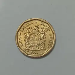 سکه کلکسیونی ۱۰ سنت آفریقای جنوبی ۱۹۹۴ %