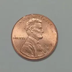 سکه خارجی ۱ سنت آمریکا ۲۰۲۱ %