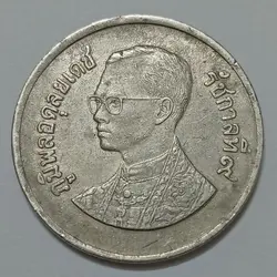 سکه خارجی ۱ بات تایلند ۱۹۸۶ %