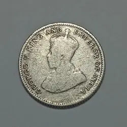 سکه کلکسیونی ۱۰ سنت مالایا مستعمره انگلیس ۱۹۲۶ جرج پنجم %