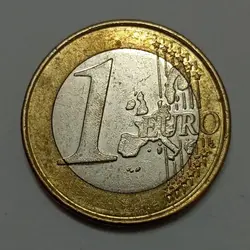 سکه خارجی 1 یورو بلژیک 2002 %