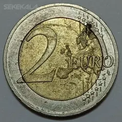 سکه خارجی 2 و 1 یورو آلمان %