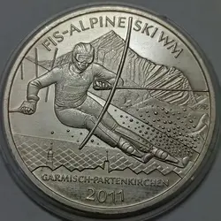 سکه خارجی 10 یورو نقره کلکسیونی آلمان 2011 %