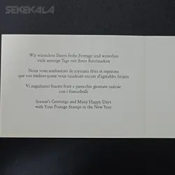 کارت پستال و تمبر کمیاب کشور سوئیس ۱۹۸۰ (دو برگه) %