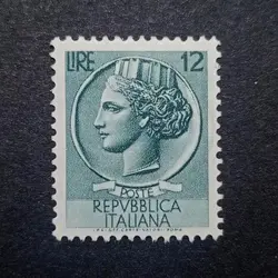 تمبر کلکسیونی قدیمی ایتالیا ۱۹۵۰ %