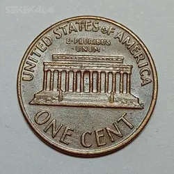 سکه کلکسیونی 1 سنت (سری S) لینکلن آمریکا 1969 %