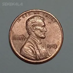 سکه کلکسیونی ۱ سنت لینکلن آمریکا ۱۹۸۳ %