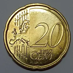 سکه خارجی ۲۰ سنت یورو بسیار کمیاب آندورا ۲۰۱۷ %
