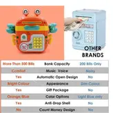 قلک و گاوصندوق آموزشی موزیکال مدل خرچنگ کیفی CRAB PIGGY BANK 6655