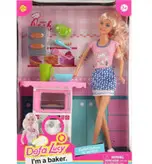 عروسک باربی نانوا آیتم 8421Defa Lucy I’m a Baker Barbie