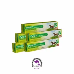 بسته 5 عددی خمیر ضد انگل پیرال پی PYRAL P اسب