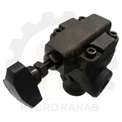فشار شکن هیدرولیک دستی بین راهی (لوله ای) سایز 3/4 - هیدرو رهاب