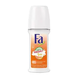 مشخصات، خرید و قیمت رول ضد تعریق زنانه فا Fa Roll-On Deodorant Freshly Free با رایحه خربزه و خیار 50 میل ⭐️ روژینو