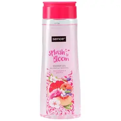 مشخصات، خرید و قیمت شامپو بدن سنس مدل splash to bloom حاوی عصاره گریپ فرویت و گل 300 میل ⭐️ روژینو