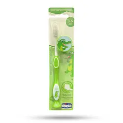 مشخصات، خرید و قیمت مسواک بچه گانه چیکو chicoo مناسب 3 تا 6 سال ⭐️ روژینو