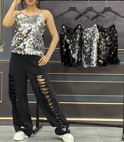 تاپ پولک سکه ای آستردار - shadima.botik