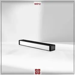 چراغ LED آویز درناز (بدنه مشکی) – WD12 | قیمت کارخانه و فروش مستقیم💡آلتون رای