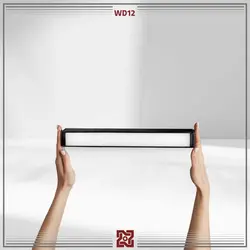 چراغ LED آویز درناز (بدنه مشکی) – WD12 | قیمت کارخانه و فروش مستقیم💡آلتون رای