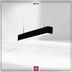 چراغ LED آویز درناز (بدنه مشکی) – WD12 | قیمت کارخانه و فروش مستقیم💡آلتون رای