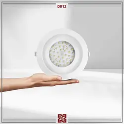 چراغ LED توکار نورا قطر 20 – زاویه 90و60 –DR12 | قیمت کارخانه و فروش مستقیم💡آلتون رای