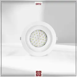 چراغ LED توکار نورا قطر 20 – زاویه 90و60 –DR12 | قیمت کارخانه و فروش مستقیم💡آلتون رای