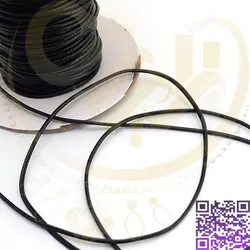 تریشه مشکی عرض3میل واحدیک متری - خرازی آرامیس خرازی آنلاین-اشبالت-بندچرمی-قیطلان چرمی