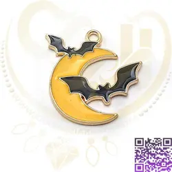 خرجکار فانتزی خفاش کد194 - خرازی آرامیس خرجکارخفاش-پلاک خفاش-گردنبند خفاش-اکسسوری