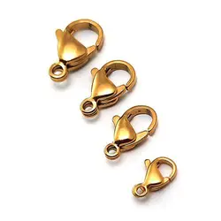 قفل استیل طوطی طلایی - خرازی آرامیس قفل دستبندی-قفل گردنبندی-قفل پابندی-قفل زیورالات