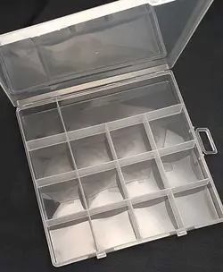 جعبه منجوق باکس ارگانایزر - خرازی آرامیس جعبه منجوق باکس منجوق