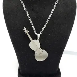 گردنبند استیل گیتار کد54 - خرازی آرامیس پلاک گیتار استیل