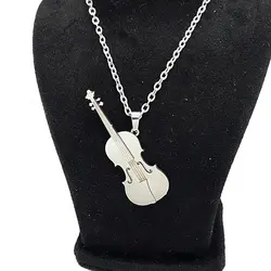 گردنبند استیل گیتار کد54 - خرازی آرامیس پلاک گیتار استیل