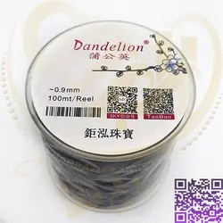 نخ مشکی رول کامل - خرازی آرامیس نخ دندلیون-نخ دستبندی-نخ تسبیح-نخ گردنبندی