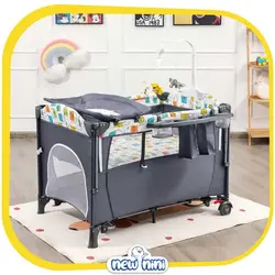 تخت و پارک کنار بازشو پلاس تو | Puls II طوسی طرح‌دار