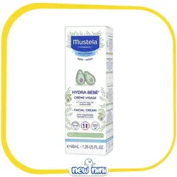 کرم مرطوب کننده صورت موستلا | Mustela