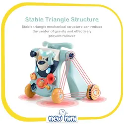 واکر آموزشی موزیکال فان ترولی | Fun Trolley مدل 3in1