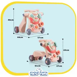 واکر آموزشی موزیکال فان ترولی | Fun Trolley مدل 3in1