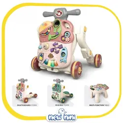 واکر آموزشی موزیکال چند کاره فان ترولی | Fun Trolley مدل Multi Function