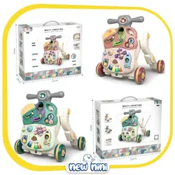 واکر آموزشی موزیکال چند کاره فان ترولی | Fun Trolley مدل Multi Function