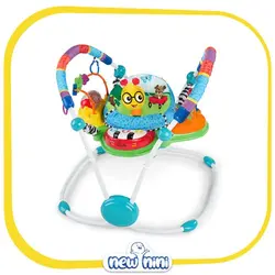 جامپر موزیکال کودک بیبی اینشتین | Baby Einstein مدل Neighborhood Friends Activity Jumper