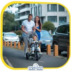 سه‌چرخه کیکابو | Kikkaboo مدل Nikki 3in1