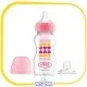 شیشه شیر 270 میلی‌لیتری به همراه سری آبمیوه خوری OPTION PLUS ضد نفخ (ANTI COLIC) دکتر براونز | DR BROWN'S طرح قلب