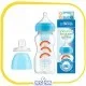 شیشه شیر 270 میلی‌لیتری به همراه سری آبمیوه خوری OPTION PLUS ضد نفخ (ANTI COLIC) دکتر براونز | DR BROWN'S طرح رنگین کمان