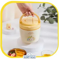 فلاسک غذا کودک 970 میلی‌لیتر پینکاه طرح‌دار | PINKAH